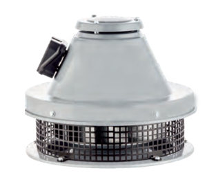 Yatay Atışlı Radyal Çatı Fanı (120°C Sürekli Çalışma)